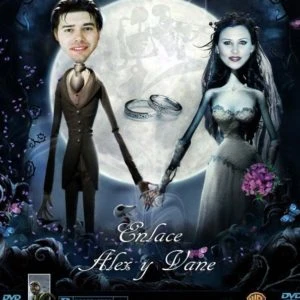 Tarjeta de Boda como portada de película