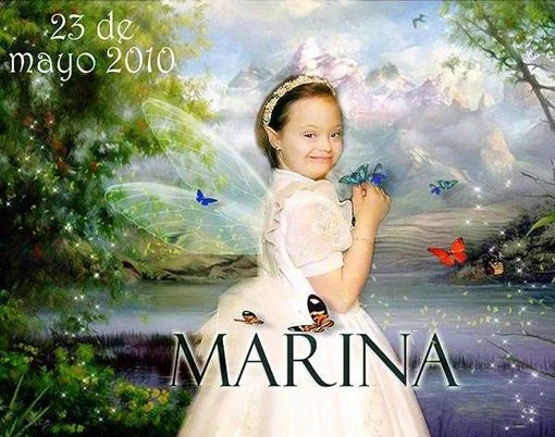 Tarjeta de invitación de Primera Comunión