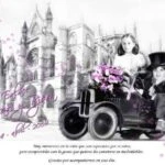 Tarjeta de boda original