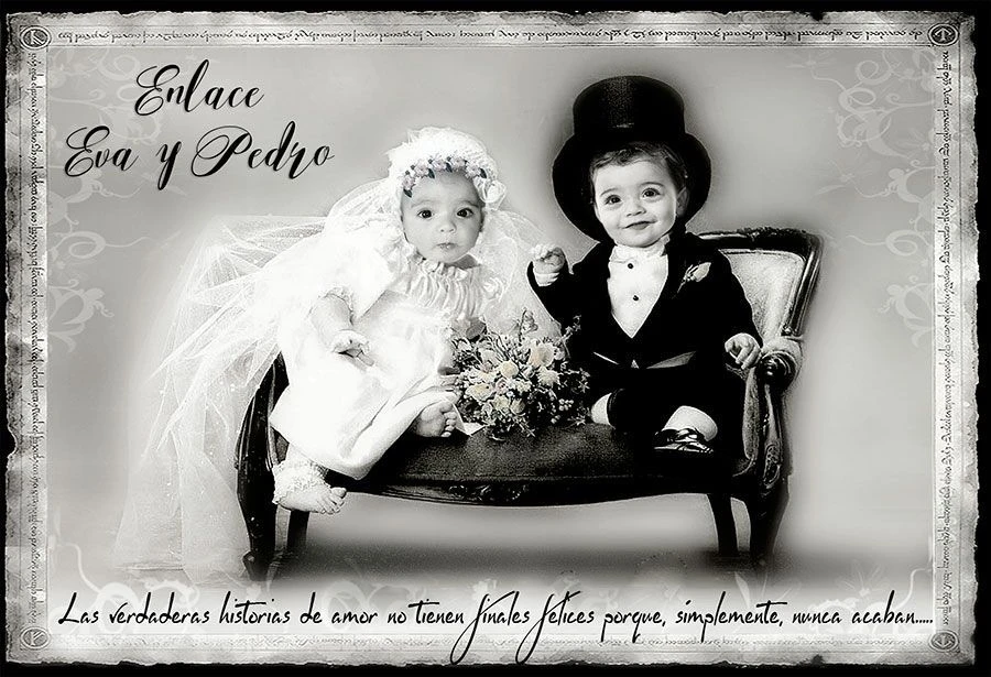 Invitación de Boda Personalizada con fotografías