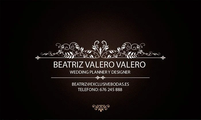 Beatriz Valero. Weddin Planner y Designer