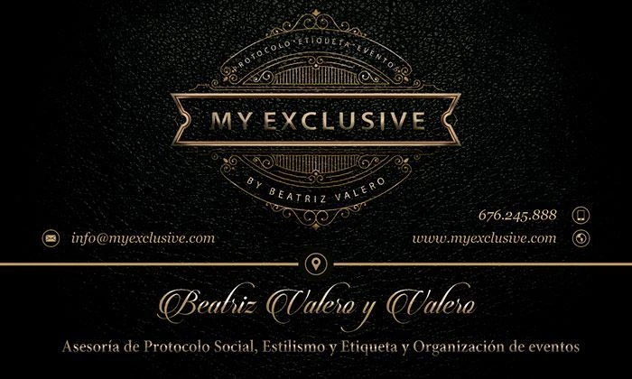 Diseño de Tarjeta MyExclusive