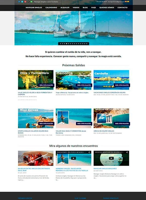 pagina web navegar singles
