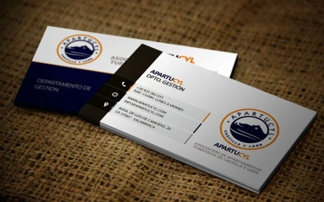 Logotipo y tarjeta para apartucyl