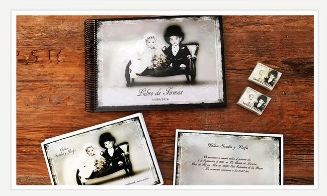 invitaciones de boda y Libro de firmas personalizado invitaciones de boda y Libro de firmas personalizado